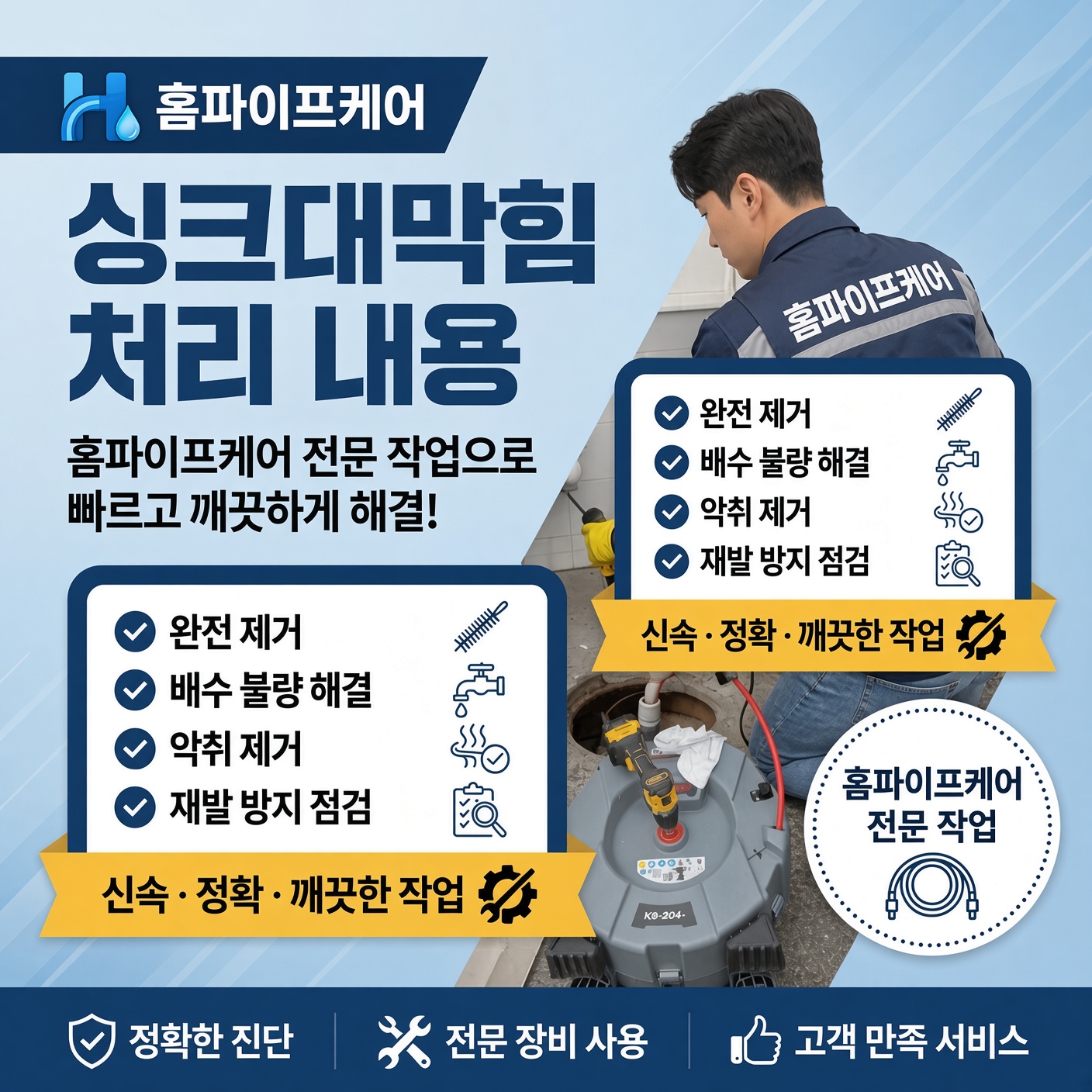 연천읍 하수구막힘 현장 사진
