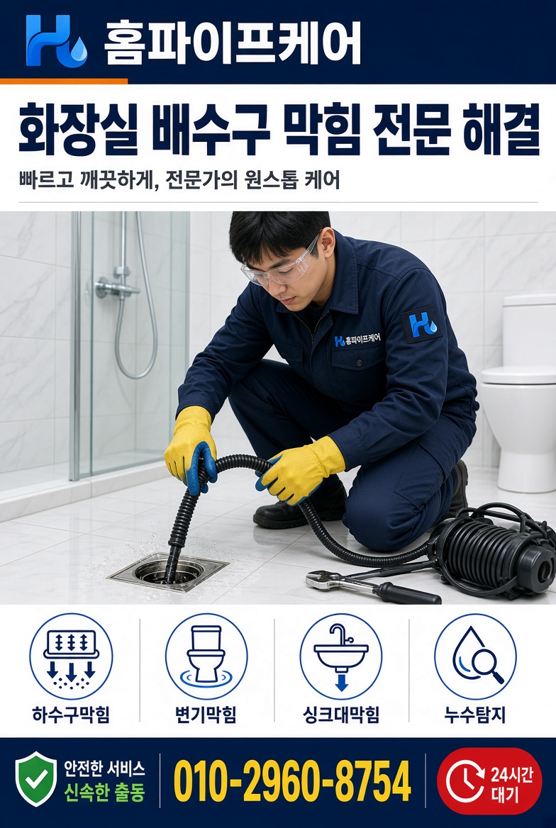 연천읍 통현리 하수구막힘 현장 사진