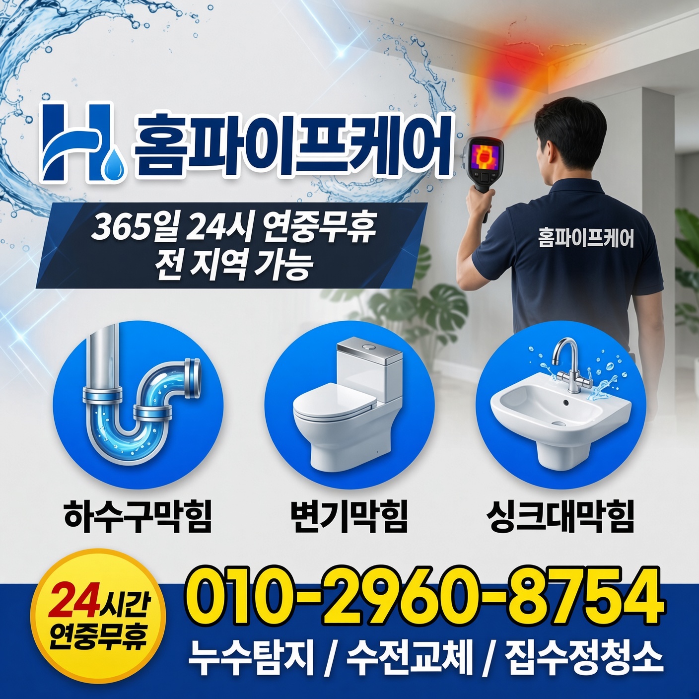 연천읍 동막리 하수구막힘 현장 사진